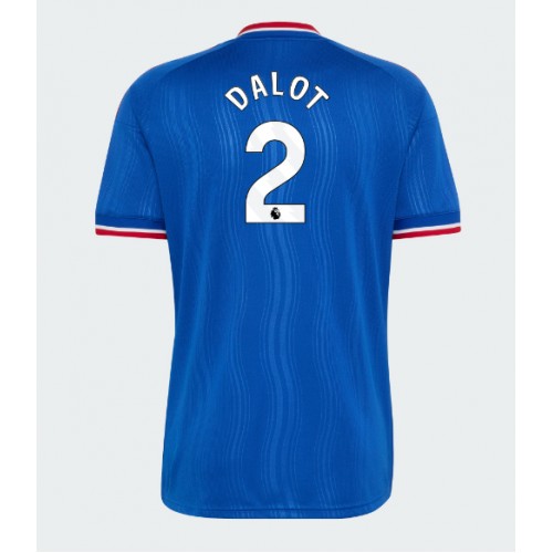 Manchester United Diogo Dalot #2 Vieraspaita 2026-27 Lyhythihainen